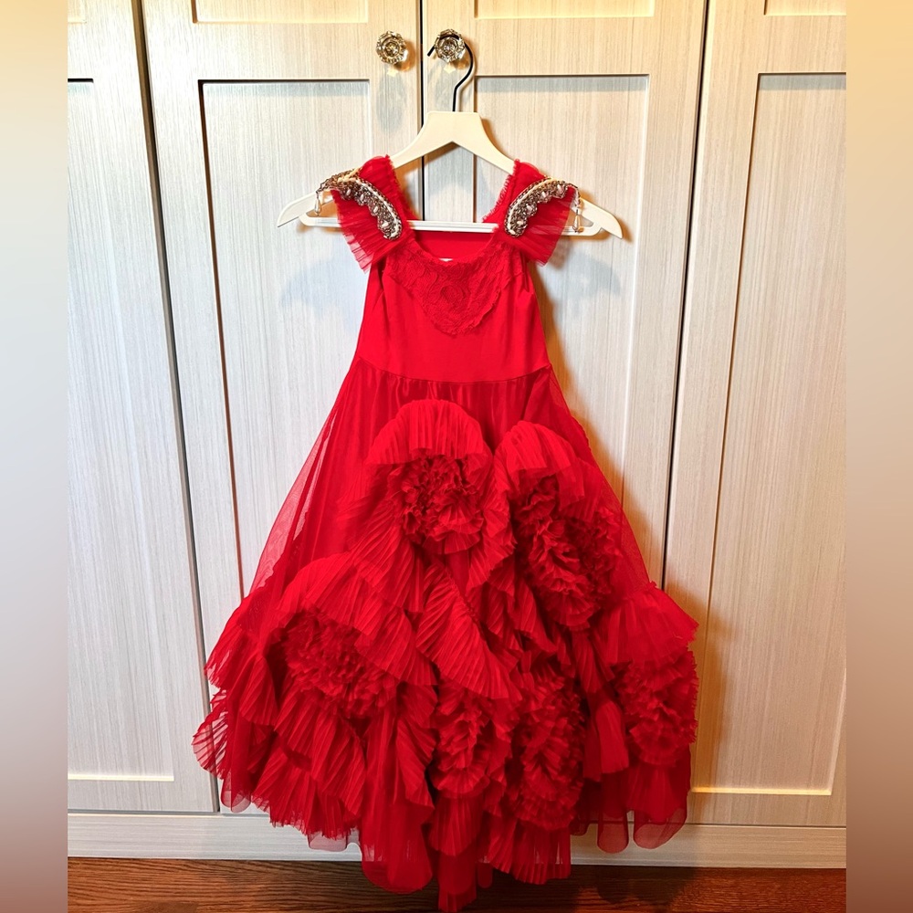 Dollcake Vibrant Red Dress